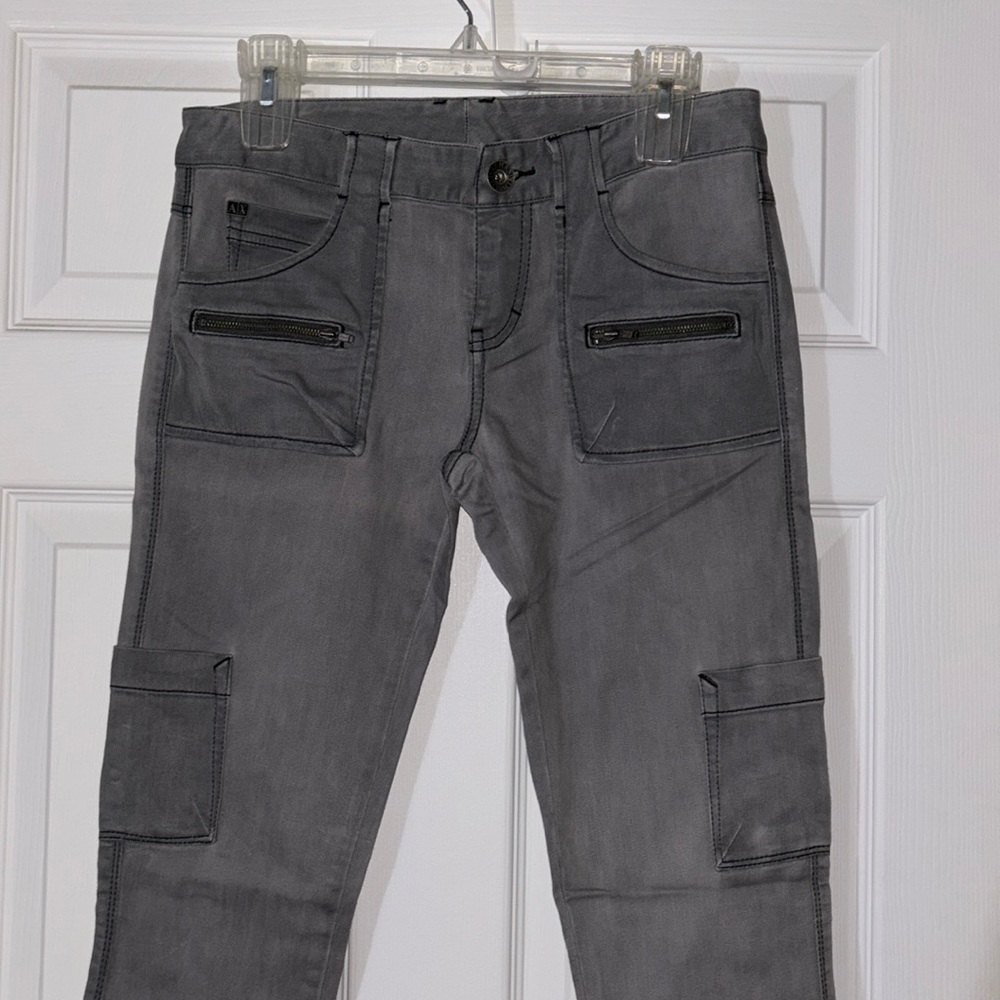 Gray jeans- Armani Exchange